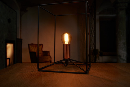 LED-Lampe E27 A60 4W = 36W 410lm 2400K Warm 360° OSRAM Vintage 1906