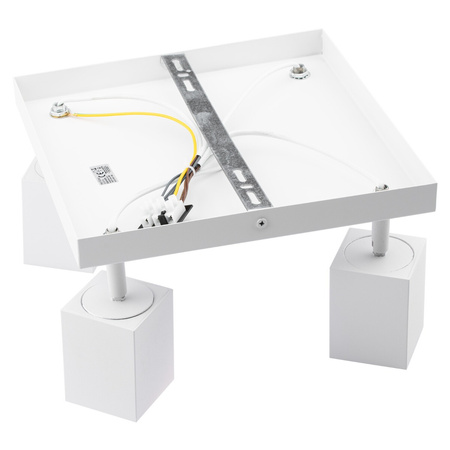 Reflektor-Deckenleuchte 4xGU10 QUANTUS Weiß