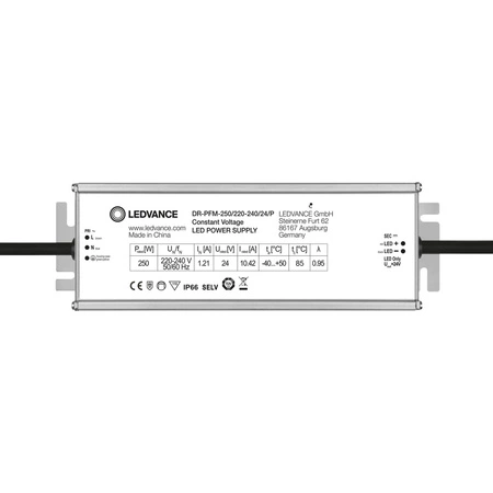 LED-Streifen 250W 24V DC IP66 Ledvance Konstantspannungsnetzteil