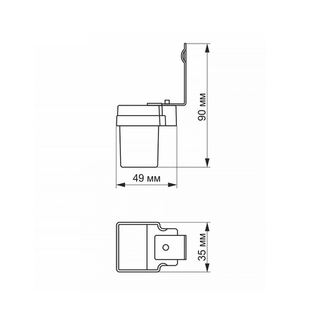Photometrischer Dämmerungssensor für den Außenbereich 6A Weiß IP44 VL-SN01 Videx