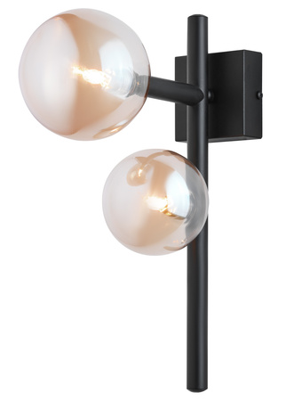 NEPTUN 2xG9 LED Wandleuchte Modern Amber Black Jupiter