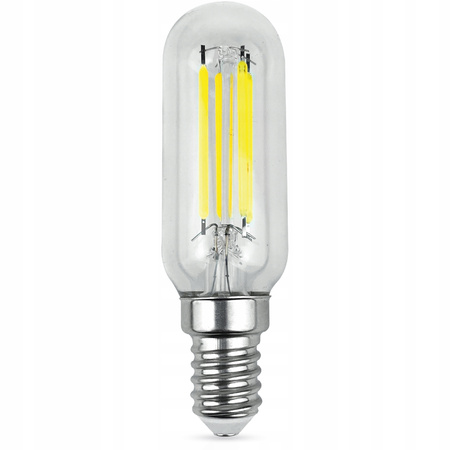 6x LED Lampen E14, LED Kühlschranklampe T25 4W = 40W 440lm 4000K neutral Glühfaden LUMILED