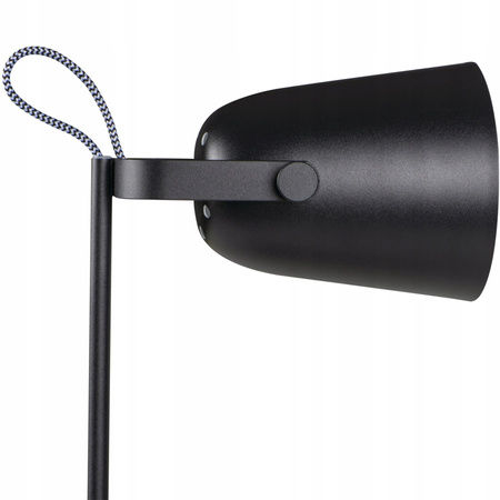 Schulnachttisch-Schreibtischlampe + Organizer Raibo E27 5W Schwarz KANLUX