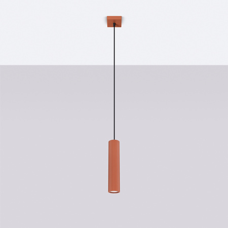 Decke Hängelampe Tuba Spot GU10 Ocker Rot Carbon Deep Space SL.1630 Sollux