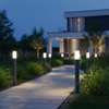 Gartenlampe LED-Mast E27 OSLO TUBA GOLDLUX (Polux) HOCHGRAU 100cm