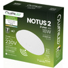 LED Plafond Aufputz 18W NOTUS 2 Rund Bewegungsmelder IP44 33 cm LUMILED