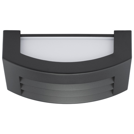 Gartenwandleuchte Elevation Außenleuchte E27 Dunkelgrau IP54