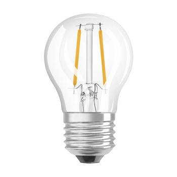 E27 P45 CL LED Lampen 4W = 40W 470lm 4000K Neutral 300° OSRAM STAR Filament