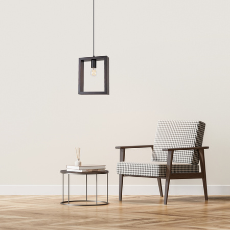 ARIES E27 Wenge Skandinavische Pendelleuchte SOLLUX