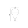 LED-Lampe E14 Ball 7W 600lm 3000K Warm 180° LED2B Kobi