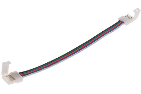 Anschluss für RGB+W-LED-Streifen 12 mm 5-PIN doppelseitig mit Kabel