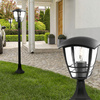 Outdoor LED Gartenleuchte CREEK myGarden E27 IP44 Laternenmast 100cm Schwarz PHILIPS