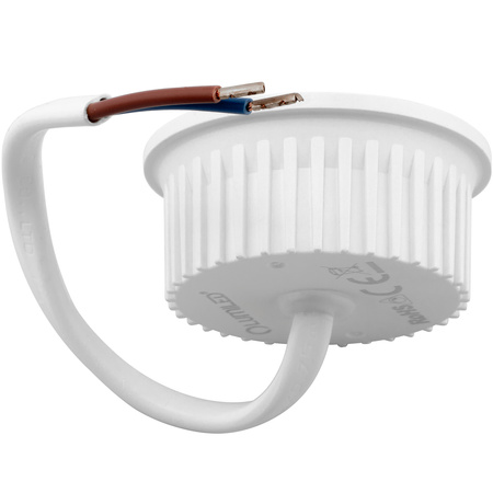 10x LED-Leuchteinsatz MR16 Modul INSERT Milky 7W = 60W 120° 670lm 4000K Neutral Dimmbar LUMILED