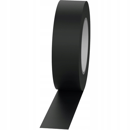 Starkes PVC-Isolierband wasserdicht 19 mm x 0,13 mm Schwarz 20 m