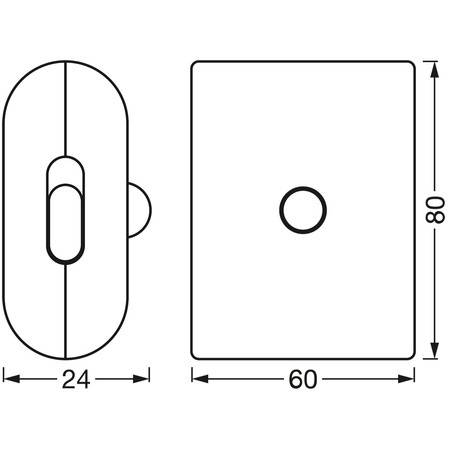 Dekoratives LED-Nachtlicht mit PIR-Sensor LEDVANCE NIGHTLUX CARTOON