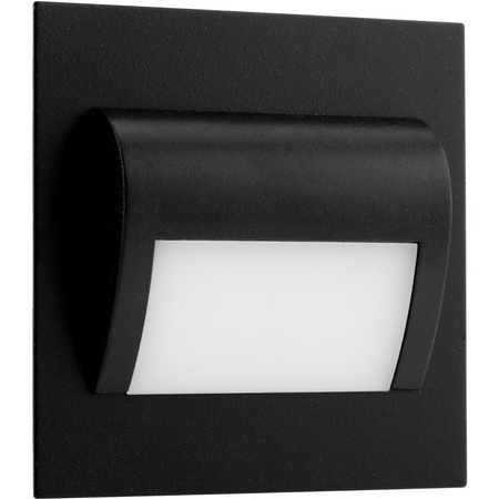 DECORUS 9 LED 1,2W Schwarz ProVero Kalttreppenleuchte