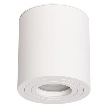 Aufputz Halogen Tuba Reflektor Spot GU10 IP54 Rund Weiß Masterled