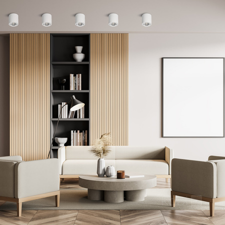 Aufbauleuchte OH36 KOBI ROUND MOVABLE GU10WEISS