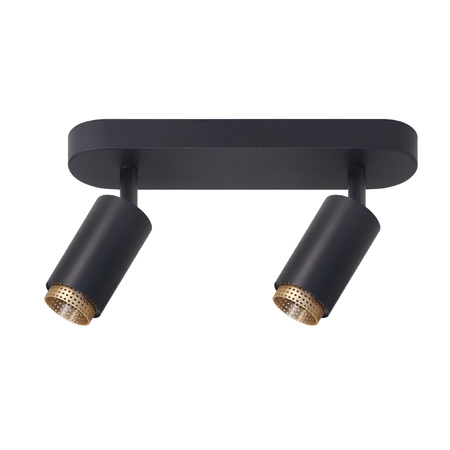 SPOT TUBA Reflektor-Deckenleuchte GU10 Schwarz ELIGIS LUMILED