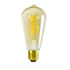 LED Lampen XLED ST64 E27 7W 725lm 2700K Warm Glühfaden Amber KANLUX