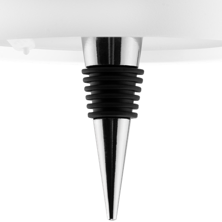 Tischlampe Nightstopper für Weinflaschen USB CCT 3 Farben SALCO Weiß LUMILED