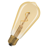 LED-Lampe ST64 Vintage E27 1.8W 30lm 2200K Warm 320° Amber Filament Vintage 1906 Osram