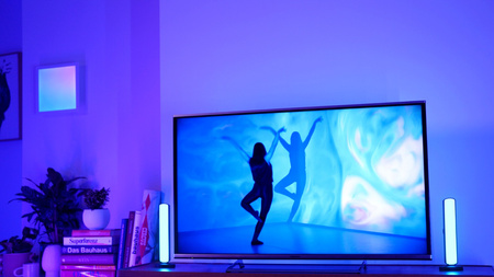 2x RGB LED Gaming-Schreibtischlampe + TW 28cm Lichtleiste Smart App SMART+ WiFi Moodlights OSRAM