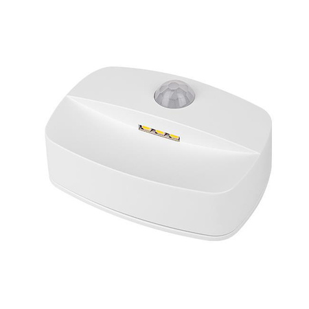 LED Batterie Nachtlicht 0.6W 50lm 4000lm Neutral 90° mit Bewegungssensor Weiß Lima Masterled