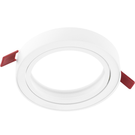 Einbaustrahler GU10, AR111 Einbauspot 14mm Runde beweglich Weiß CARPI LUMILED