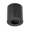 Aufbau-Halogenleuchte Spot OH36 KOBI ROUND MOVABLE GU10 Schwarz