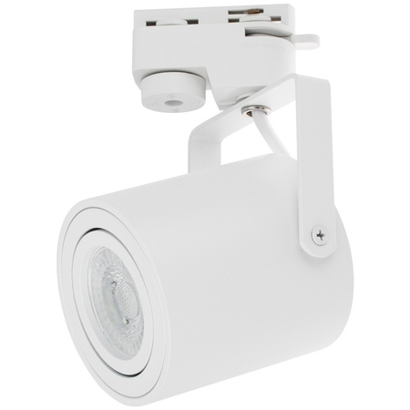 Beleuchtung Stromschienenset 2m + 4x LED Stromschienenstrahler GU10Weiß matt