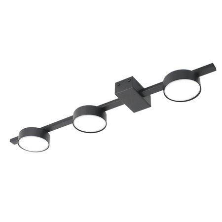 Spotlight Deckenleuchte 3x GX53 Schwarz JOY Sanico Goldlux
