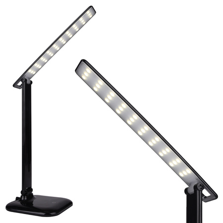 Jowi Y1096 Schultischlampe warmschwarze 9W GOLDLUX (Polux) Schreibtischlampe