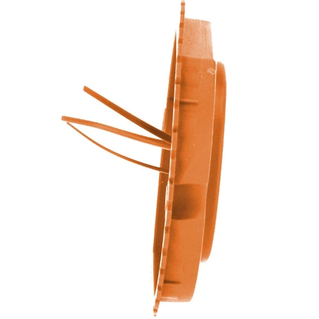 Montageabdeckung 60 mm für PK60-Dosendeckelstopfen mit Schnurrbart PAWBOL