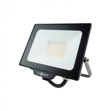 LED-Flutlicht Reflektor 30W 2700lm 4000K Neutral IP65 NL-1 Ecolight