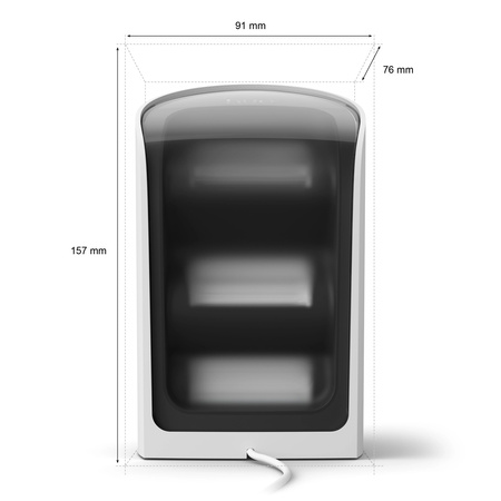 LED-Schreibtischlampe für Wandbeleuchtung 1035lm IP20 Weiß und Farbe Ambiance RGB + TW Schwarz Smart SMART Zigbee Bluetooth Indoor Tischlampe Play Wall Washer Philips HUE