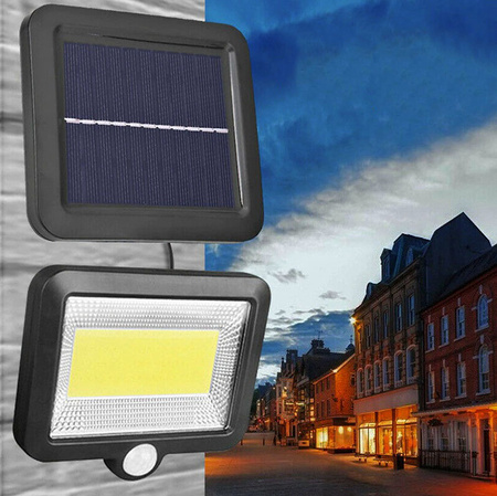 Solar-LED Fluter 5W 5500-6000K Kalt IP54 Masterled Bewegungssensor