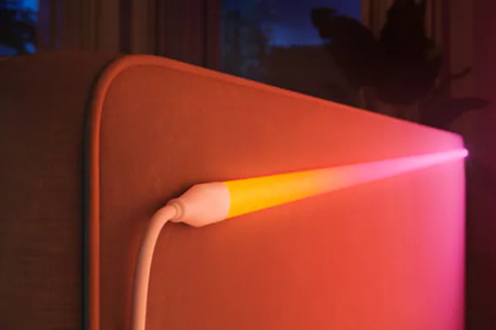 Smart LED Tape 12.3W CCT RGB 1m Philips Hue Gradient Lightstrip Bluetooth Zigbee - Verlängerung