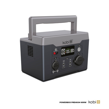 Power Bank Powerbox Tragbare Mobile Power Station 600W Premium KOBI