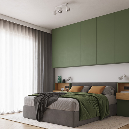 Deckenleuchte ELBA 2xE27 Reflektor Moving white Loft SOLLUX