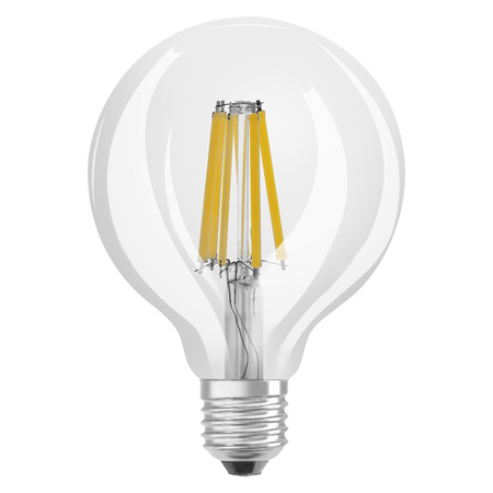 LED-Lampe G95 Sphere E27 11W = 100W 1521lm 4000K Neutral CRI90 300° Filament Dimmbar SUPERSTAR PLUS CLASSIC Osram