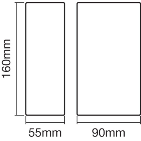 Wandleuchte 12W Endura Style UPDOWN Weiß LEDVANCE