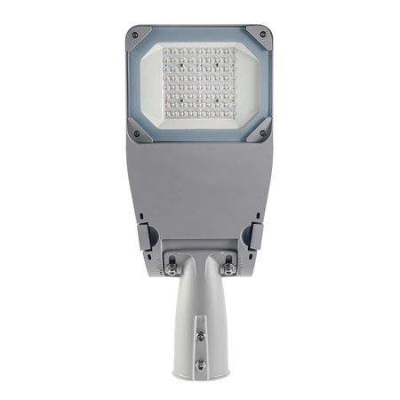 LED Industriestraßenlampe 120W 20400lm 4000K Neutral IP66 IK09 Grau Master Street Kobi