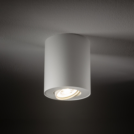 SET 8895 Nowodvorski Weiß GU10 Spot Tuba Moderne Deckenleuchte für den Anbau