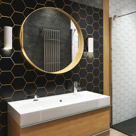 Wandleuchte Außenfassade GU10 Weiß IP44 TURYN Sanico Goldlux