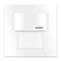 LED-Treppenleuchte 0,4W 4000K 10 V DC IP66 Mattweiß TANGO MINI STICK Skoff