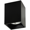 Quadratische Aufputz-Deckenleuchte JUPITER K11 DOWNLIGHT E27 Schwarz