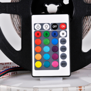 LED Streifen 14W RGB 150LED SMD 5m + Controller + Netzteil