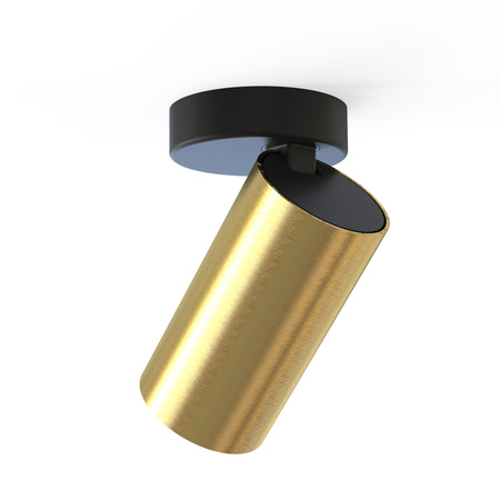 MONO I 7778 Nowodvorski Schwarz-Gold GU10 Anbaustrahler Reflektor Moderne Deckenleuchte