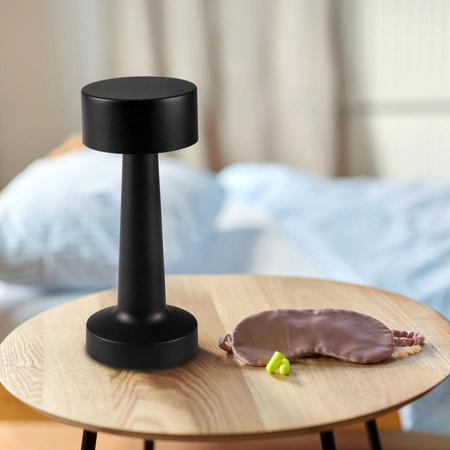 LED-Schreibtischlampe Dekorativ Schwarz Dimmbar Simply Sanico Goldlux